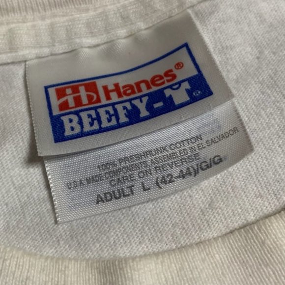 Vintage Y2K Millenium Reunion Black & White Portrait Ironic Graphic Tee … - Picture 5 of 14